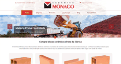 Desktop Screenshot of ceramicamonaco.com.br
